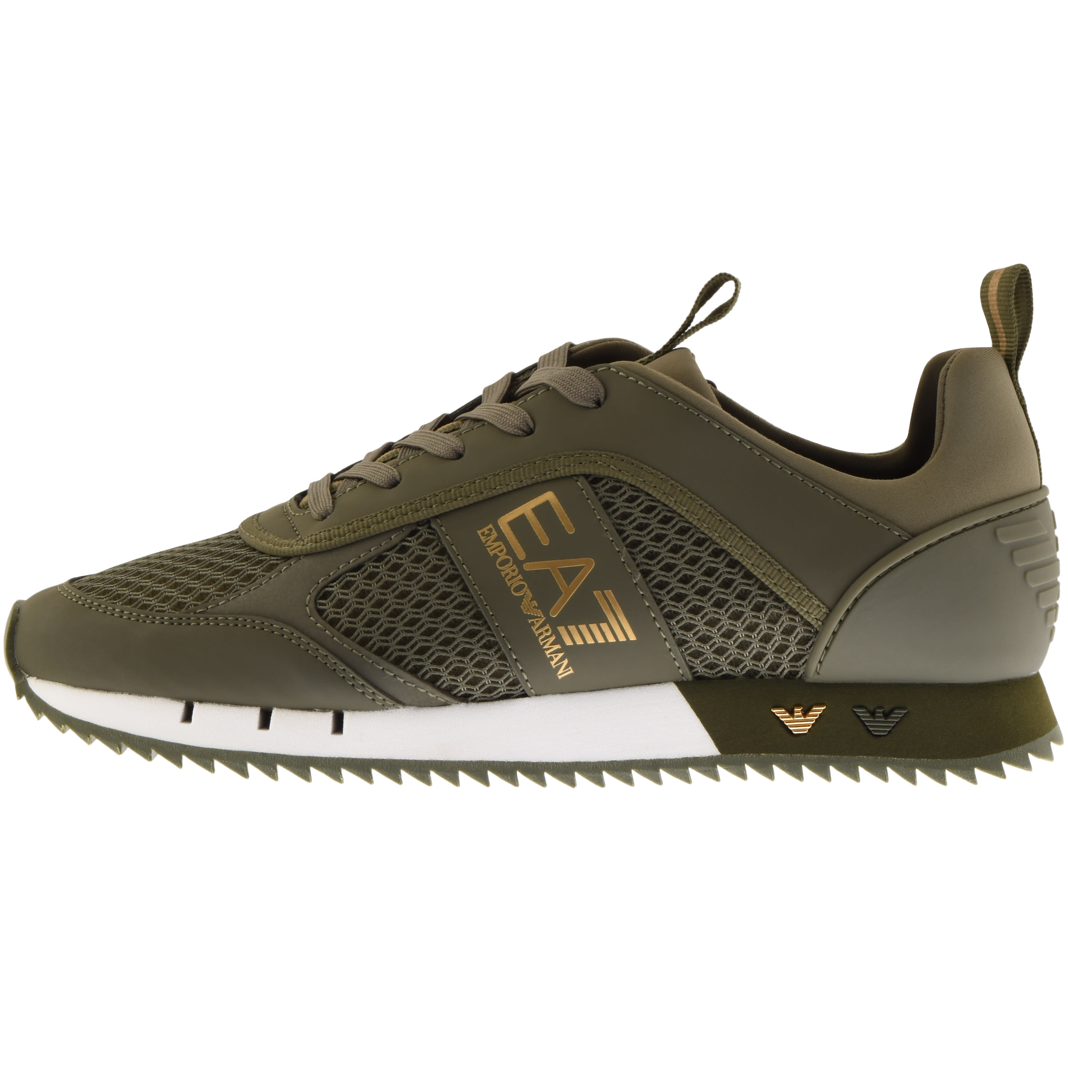 Alternative Image for ProductEA7 Emporio Armani LogoTrainers Green1